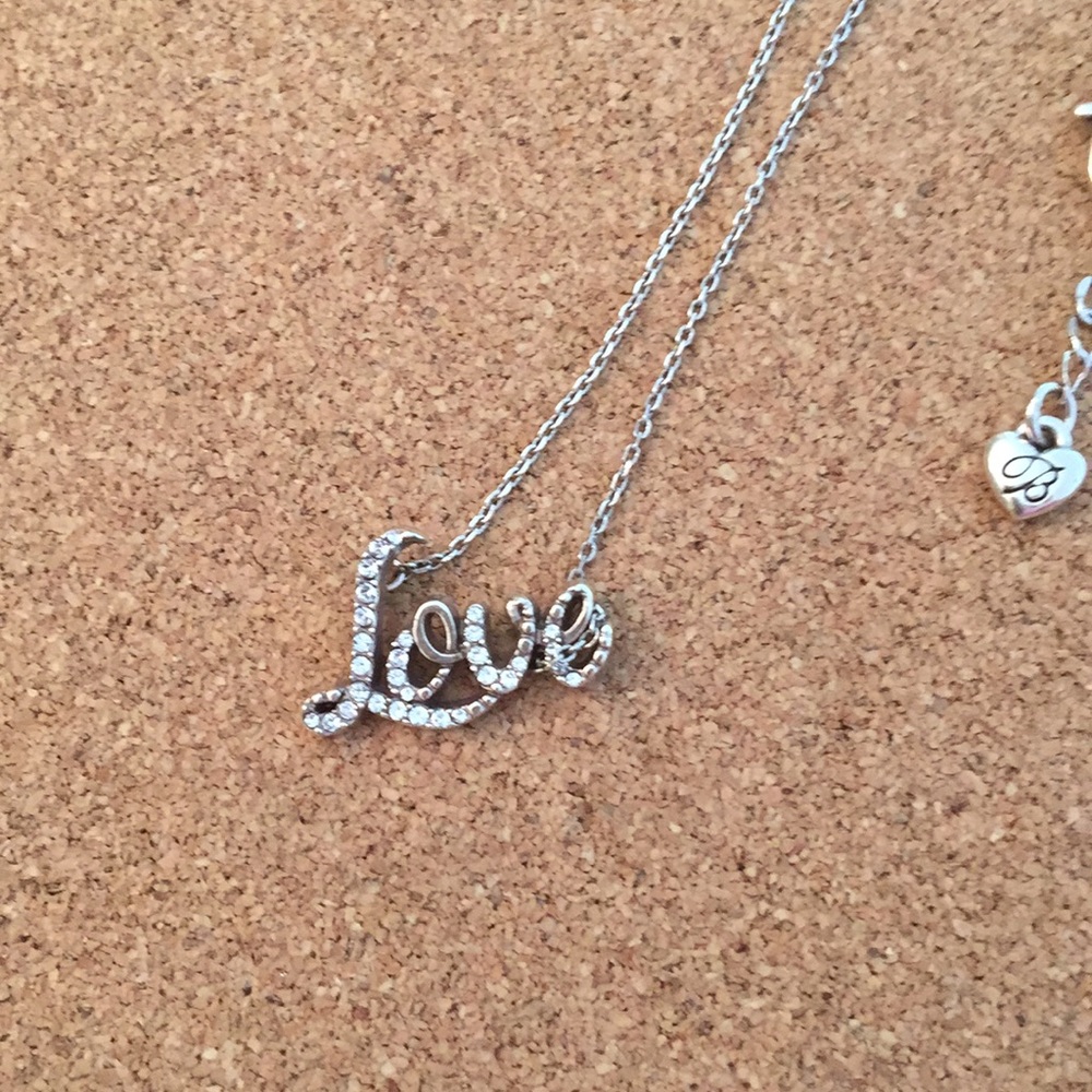 NWT BRIGHTON LOVE SCRIPT NECKLACE